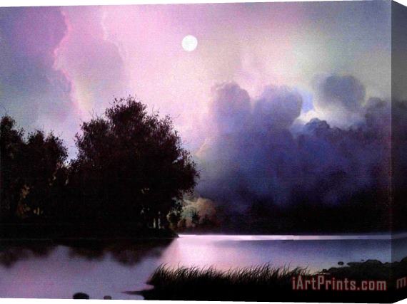 Robert Foster Storm Lake Stretched Canvas Print / Canvas Art