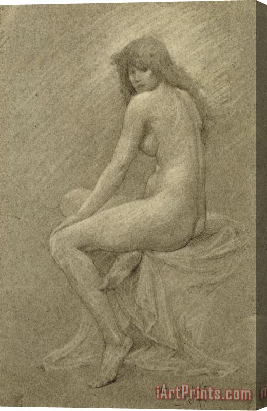Robert Fowler Study For Lilith Stretched Canvas Print / Canvas Art