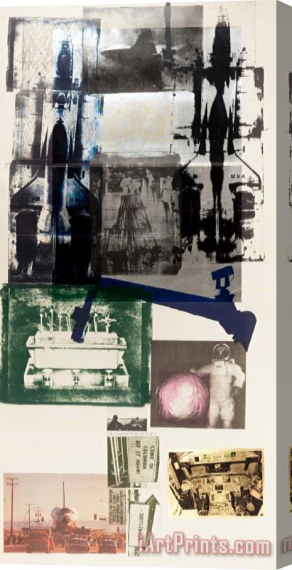 Robert Rauschenberg Hot Shot, 1983 Stretched Canvas Print / Canvas Art