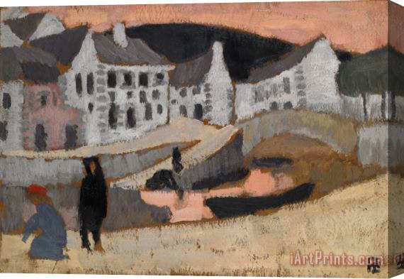 Roger de La Fresnaye The Canal, Brittany Landscape Stretched Canvas Print / Canvas Art