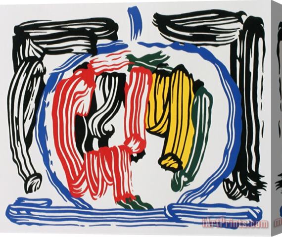 Roy Lichtenstein Reflection Stretched Canvas Print / Canvas Art