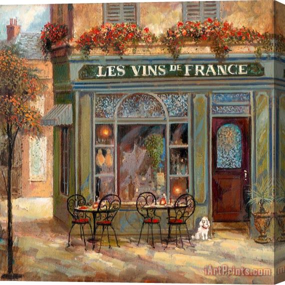 Ruane Manning Wine Shop Stretched Canvas Painting / Canvas Art