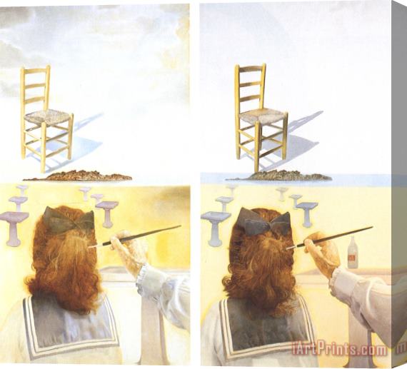 Salvador Dali The Chair Stretched Canvas Print / Canvas Art