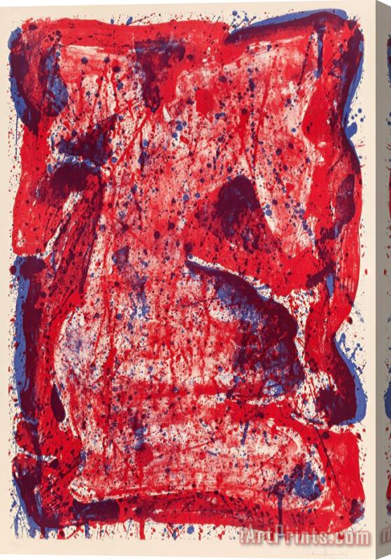 Sam Francis Affiche Moderna Museet Stockholm, 1960 Stretched Canvas Print / Canvas Art