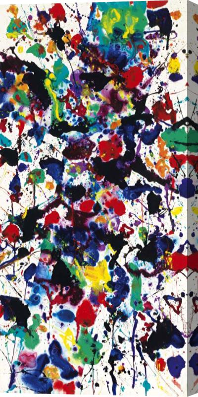 Sam Francis Untitled (plumed Serpent), 1982 Stretched Canvas Print / Canvas Art