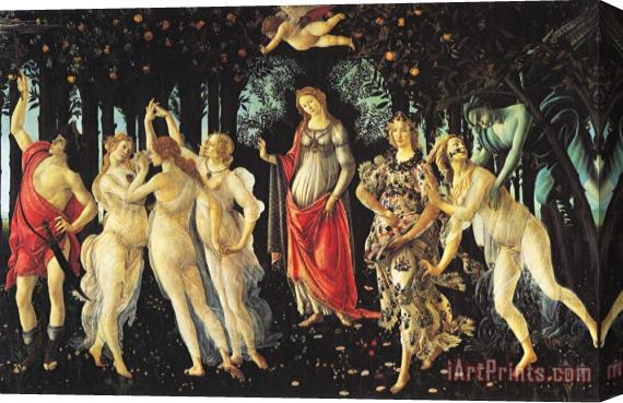 Sandro Botticelli Allegory of Spring Stretched Canvas Print / Canvas Art