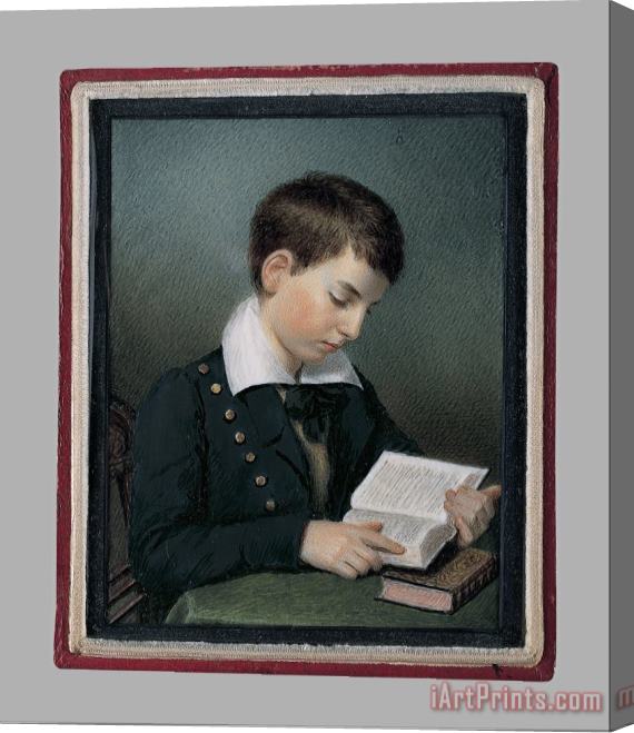 Sarah Goodridge The Studious Youth (master Edward Appleton) Stretched Canvas Painting / Canvas Art