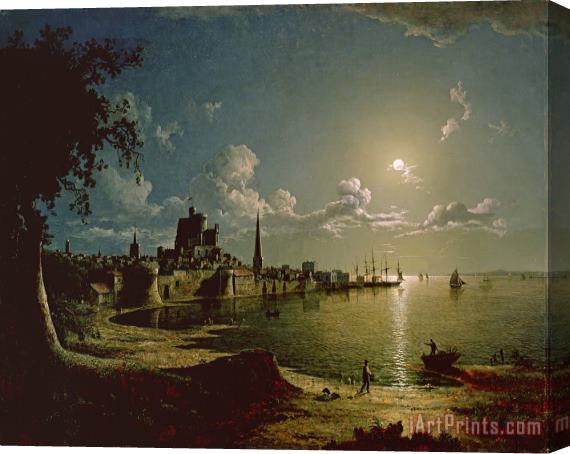 Sebastian Pether Moonlight Scene Stretched Canvas Painting / Canvas Art