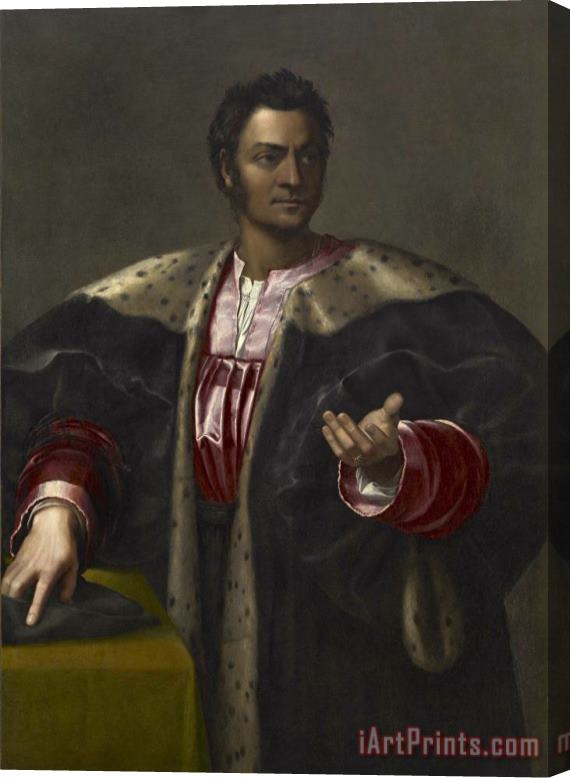 Sebastiano del Piombo Anton Francesco Degli Abizzi Stretched Canvas Print / Canvas Art