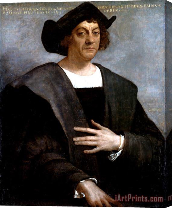 Sebastiano del Piombo Christopher Columbus Stretched Canvas Print / Canvas Art