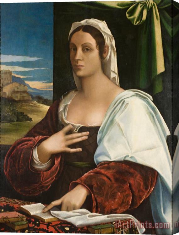 Sebastiano del Piombo Vittoria Colonna Stretched Canvas Print / Canvas Art