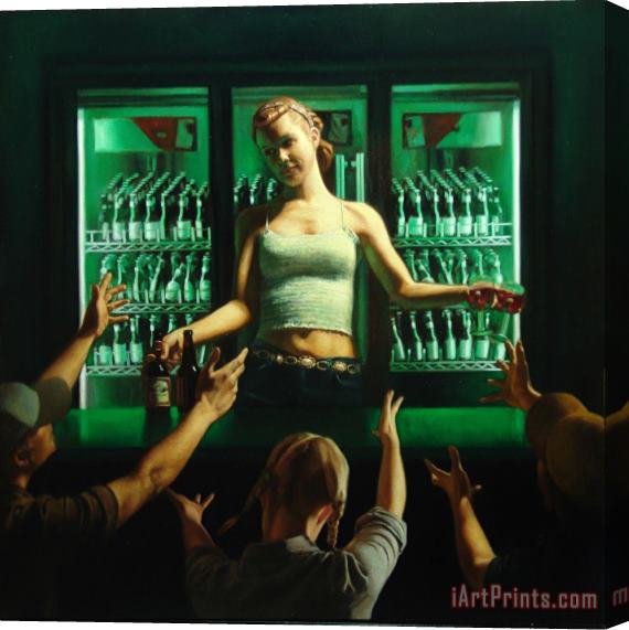Shaun Downey Religious Intoxication #2 Stretched Canvas Painting / Canvas Art