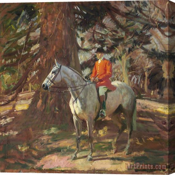 Sir Alfred James Munnings The Whip Stretched Canvas Print / Canvas Art