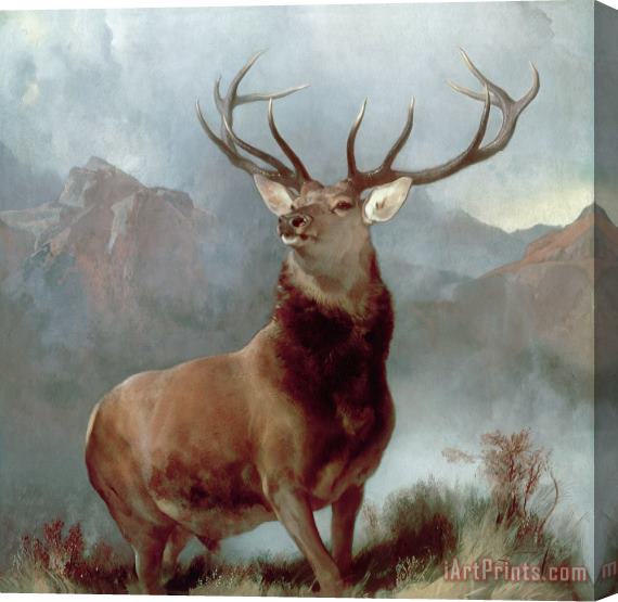 Sir Edwin Landseer Monarch of the Glen Stretched Canvas Print / Canvas Art