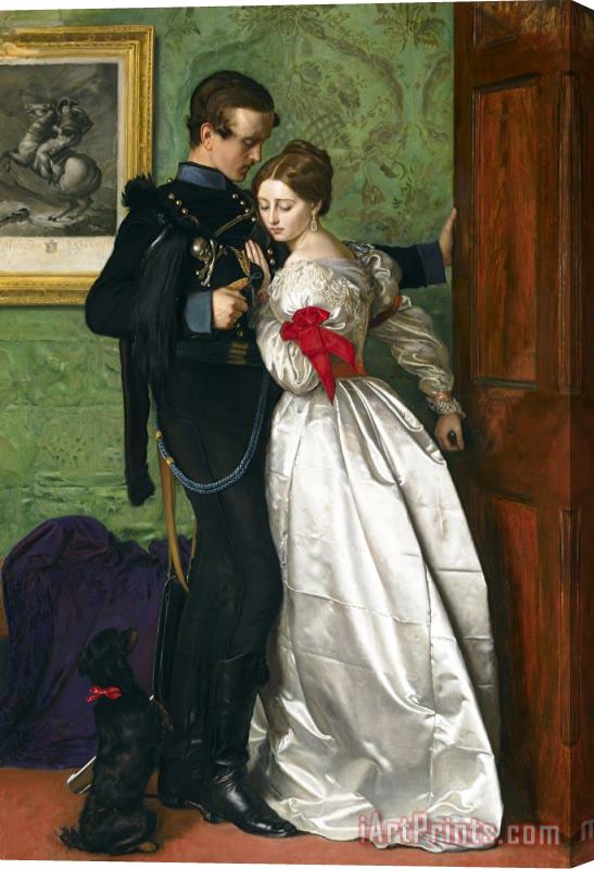 Sir John Everett Millais The Black Brunswicker Stretched Canvas Print / Canvas Art