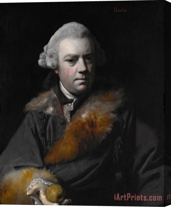 Sir Joshua Reynolds Portrait of Thomas Bowlby Stretched Canvas Print / Canvas Art