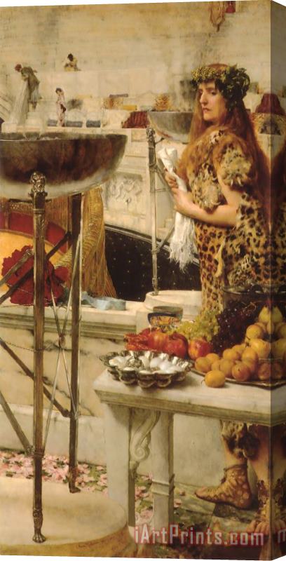 Sir Lawrence Alma-Tadema Preparation in The Coliseum Stretched Canvas Print / Canvas Art