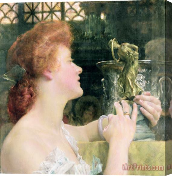 Sir Lawrence Alma-Tadema The Golden Hour Stretched Canvas Painting / Canvas Art