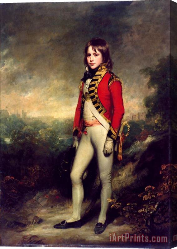 Sir William Beechey Master James Hatch As Marshall's Attendant at The Montem Eton, 1796 Stretched Canvas Painting / Canvas Art