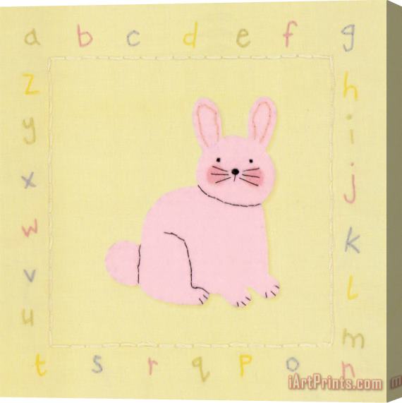 Sophie Harding Alphabet Animals III Stretched Canvas Painting / Canvas Art
