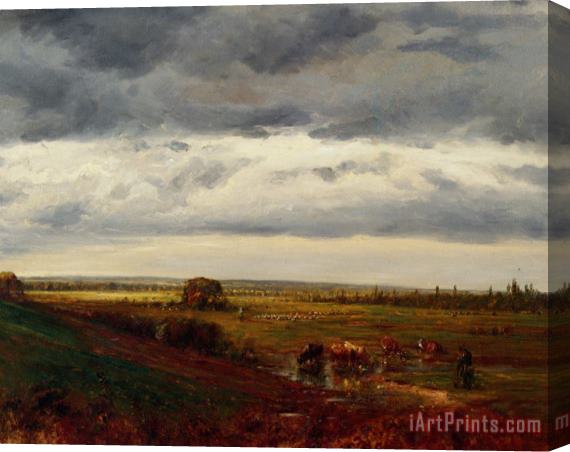 Theodore Rousseau Normandy Landscape Stretched Canvas Print / Canvas Art