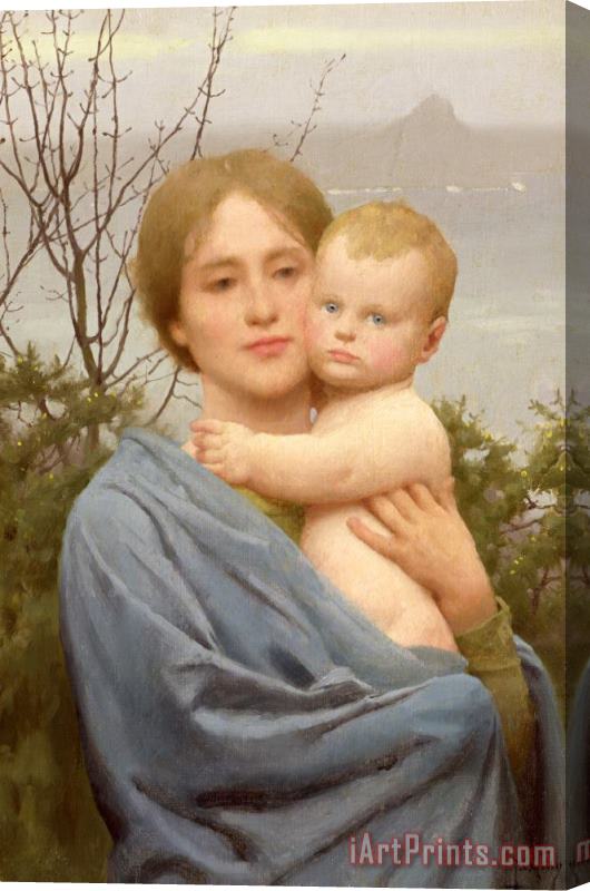 Thomas Cooper Gotch Madonna of the Mount Stretched Canvas Print / Canvas Art