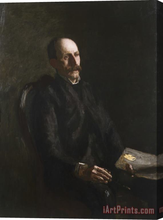 Thomas Eakins Portrait of a Man Stretched Canvas Print / Canvas Art