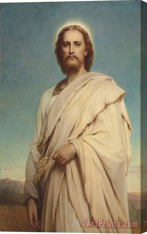 Thomas Francis Dicksee Christ of The Cornfield Stretched Canvas Print / Canvas Art