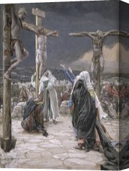 Death And Life Canvas Prints - The Death of Jesus by Tissot