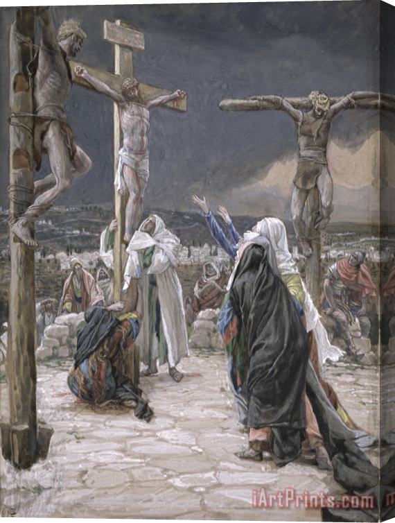 Tissot The Death of Jesus Stretched Canvas Print / Canvas Art