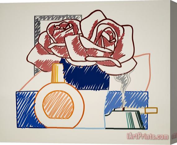 Tom Wesselmann Scribble Version of Still Life N58, 1991 Stretched Canvas Print / Canvas Art