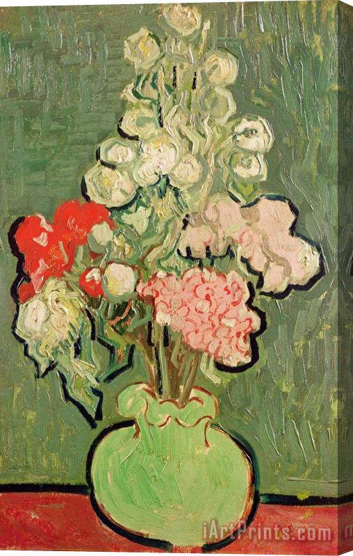 Vincent van Gogh Bouquet Of Flowers Stretched Canvas Print / Canvas Art