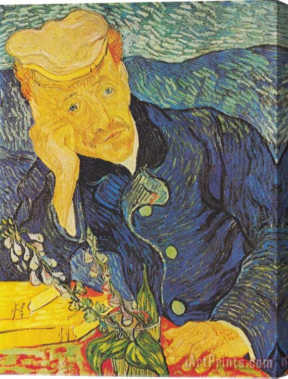 Vincent van Gogh Portrait of Doctor Gachet Stretched Canvas Print / Canvas Art