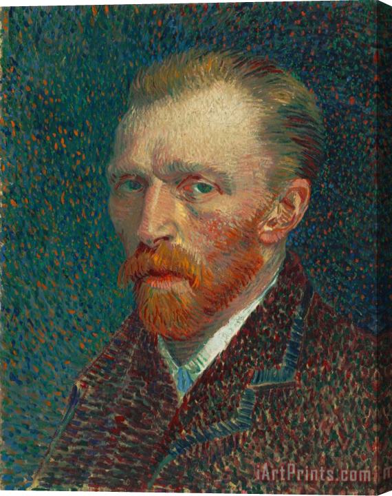 Vincent van Gogh Self Portrait Stretched Canvas Print / Canvas Art