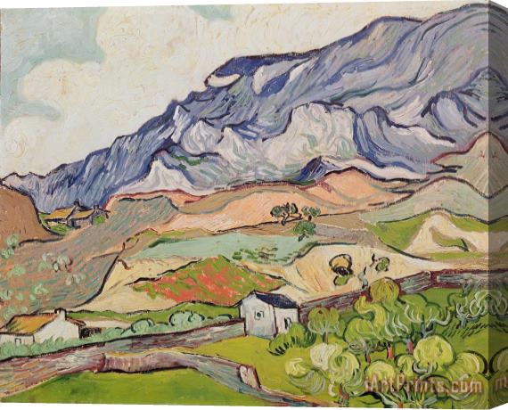 Vincent van Gogh The Alpilles Stretched Canvas Print / Canvas Art