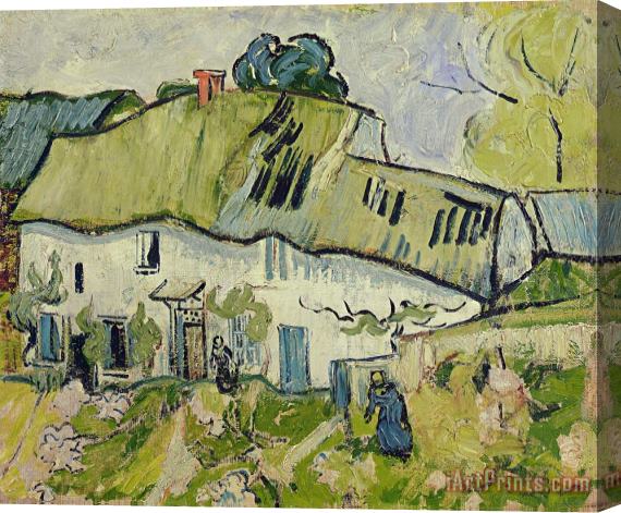 Vincent van Gogh The Farm in Summer Stretched Canvas Print / Canvas Art