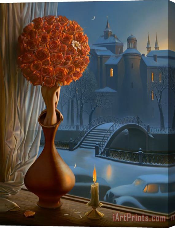 Vladimir Kush Daisy Games Stretched Canvas Painting / Canvas Art
