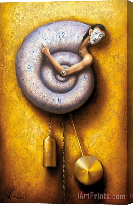 Vladimir Kush Spiral of Time Stretched Canvas Print / Canvas Art