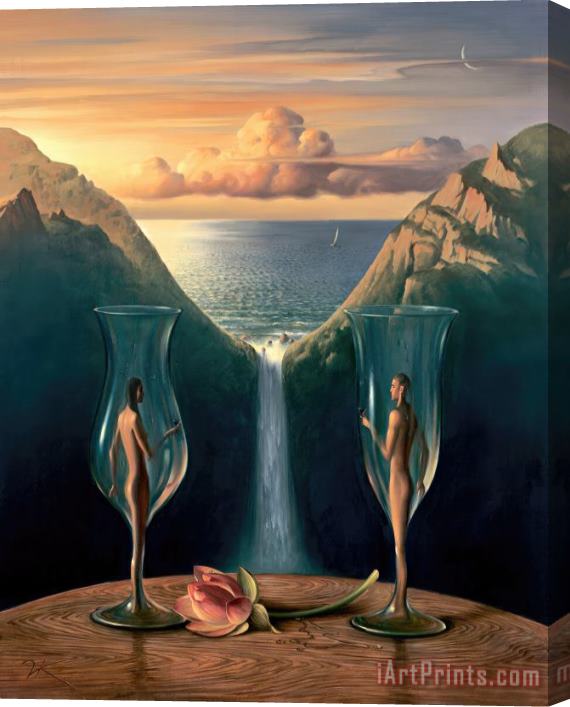 Vladimir Kush To Our Time Together Stretched Canvas Painting / Canvas Art