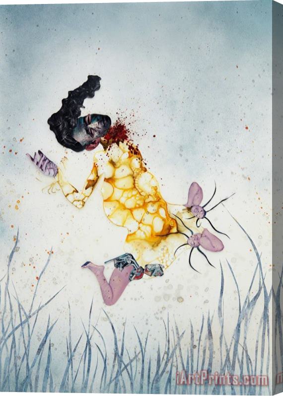 Wangechi Mutu I Never Asked You to Listen, 2004 Stretched Canvas Painting / Canvas Art