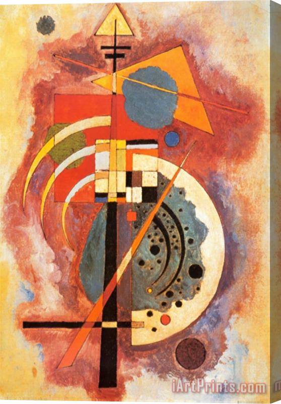 Wassily Kandinsky Hommage to Grohmann Stretched Canvas Print / Canvas Art
