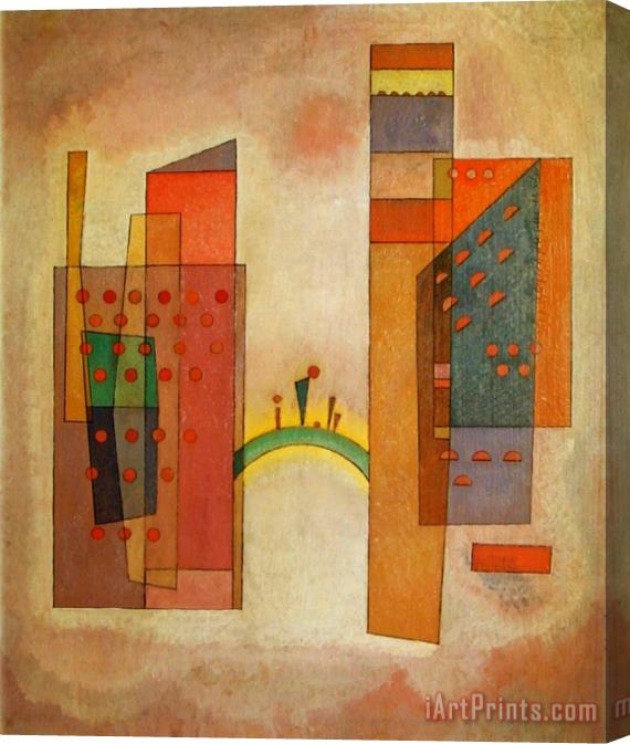 Wassily Kandinsky The Bridge Stretched Canvas Print / Canvas Art