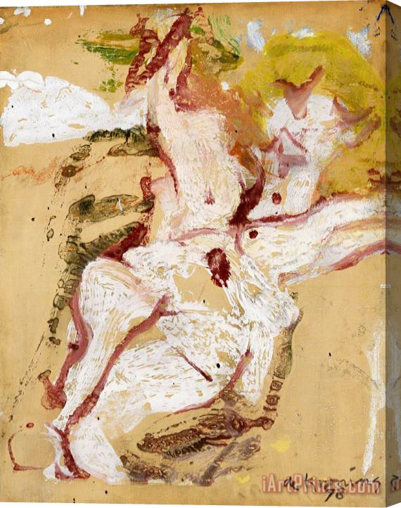 Willem De Kooning Untitled, 1978 Stretched Canvas Print / Canvas Art