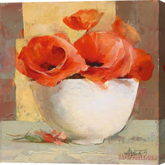willem haenraets Lovely Poppies I Stretched Canvas Painting / Canvas Art