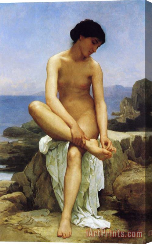 William Adolphe Bouguereau Baigneuse Assise Stretched Canvas Print / Canvas Art