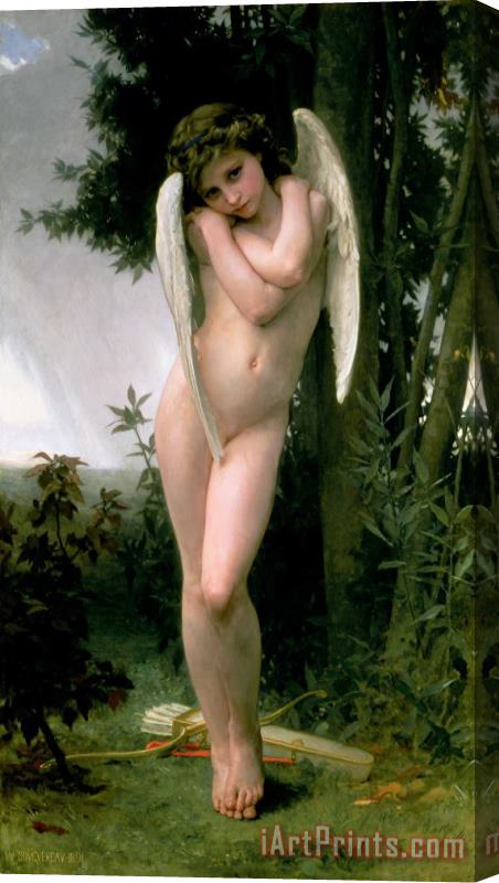 William Adolphe Bouguereau Cupidon Stretched Canvas Painting / Canvas Art