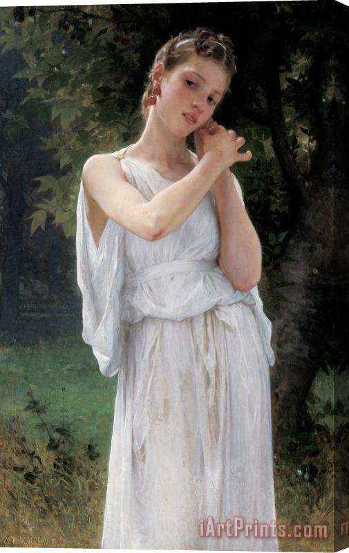 William Adolphe Bouguereau Earrings Stretched Canvas Painting / Canvas Art