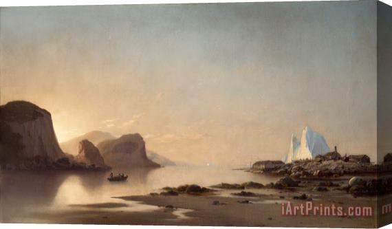 William Bradford Coast of Labrador, 1868 Stretched Canvas Print / Canvas Art