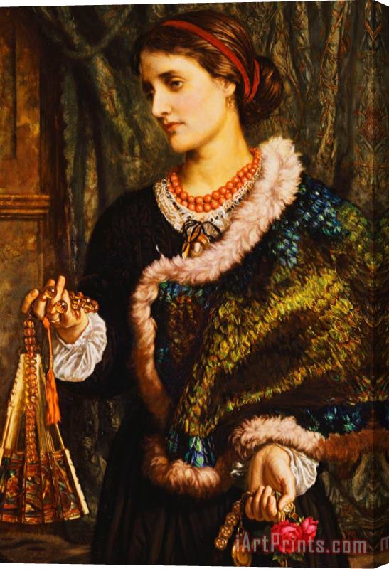 William Holman Hunt The Birthday Stretched Canvas Painting / Canvas Art