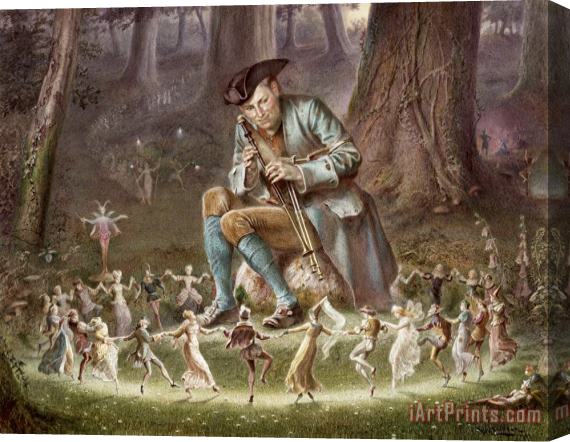 William Holmes Sullivan Fairy Dance Stretched Canvas Print / Canvas Art